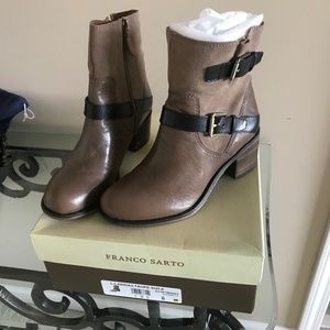 Franco Sarto tan ankle boot